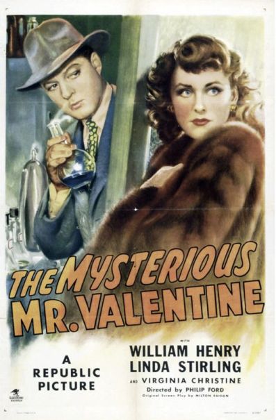 The Mysterious Mr. Valentine (1946) starring William Henry on DVD on DVD