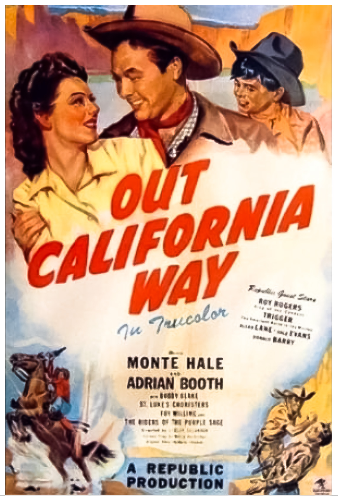 Out California Way (1946) starring Monte Hale on DVD on DVD
