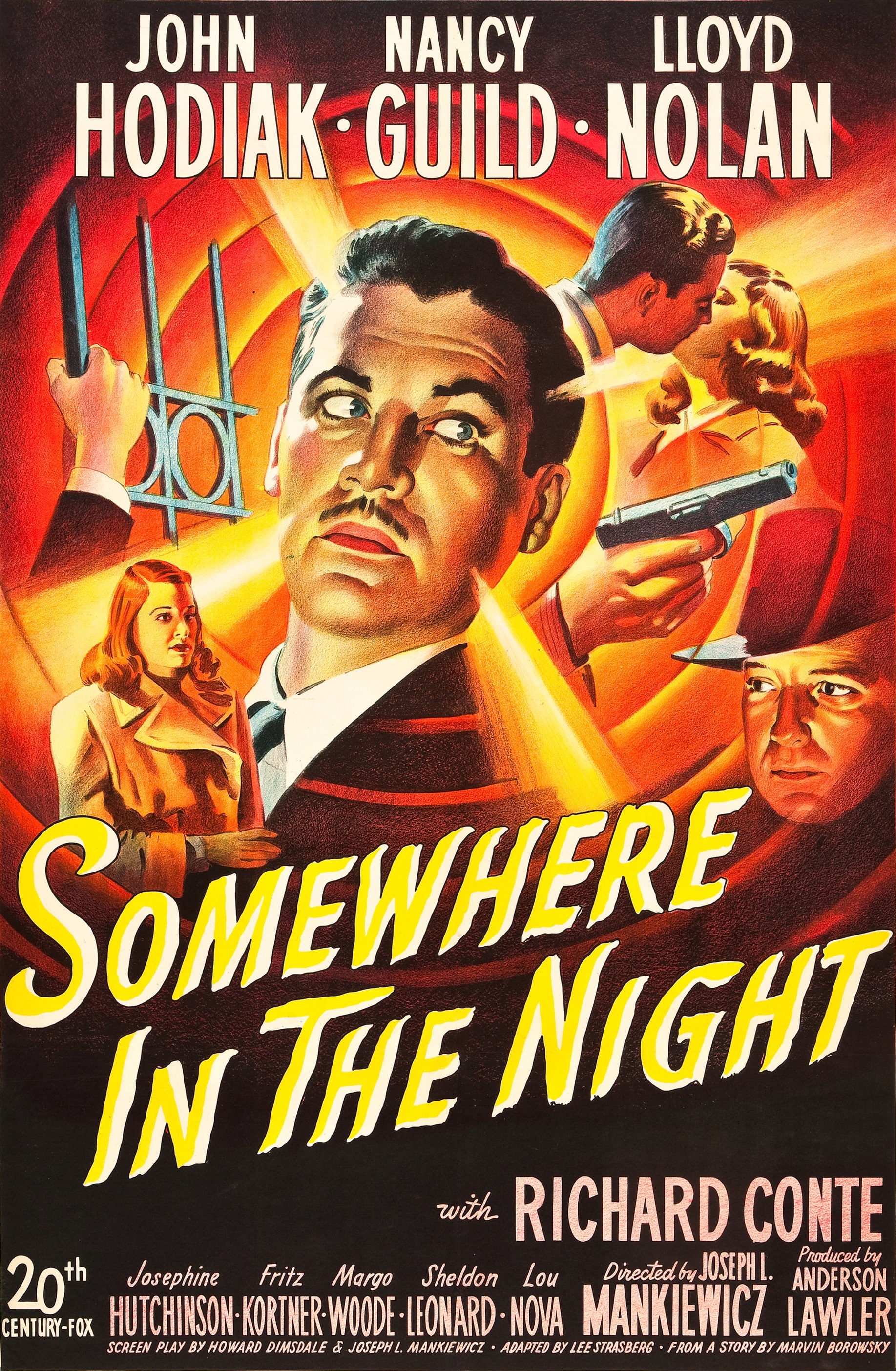 Somewhere in the Night (1946) starring John Hodiak on DVD on DVD
