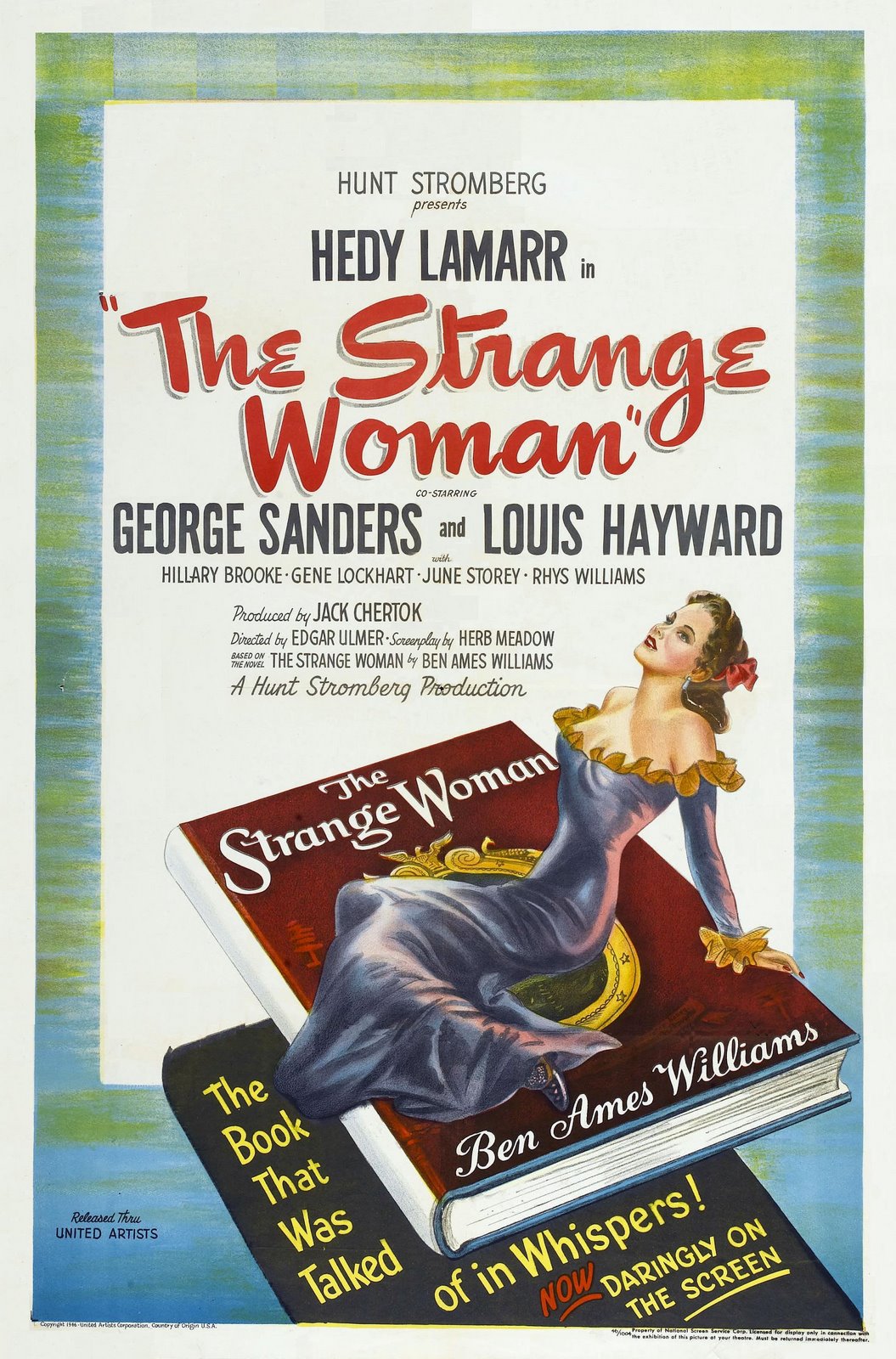 The Strange Woman (1946) starring Hedy Lamarr on DVD on DVD