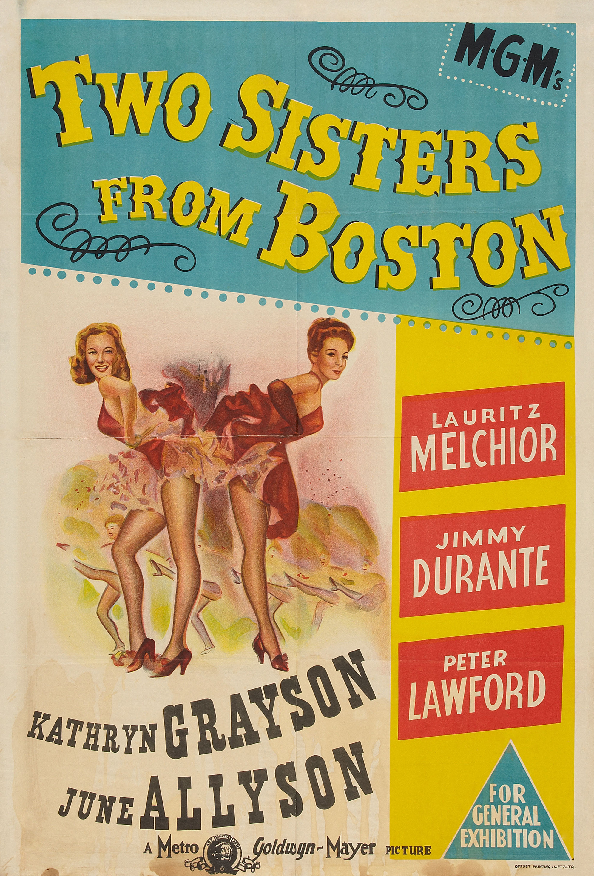 Two Sisters from Boston (1946) starring Kathryn Grayson on DVD on DVD