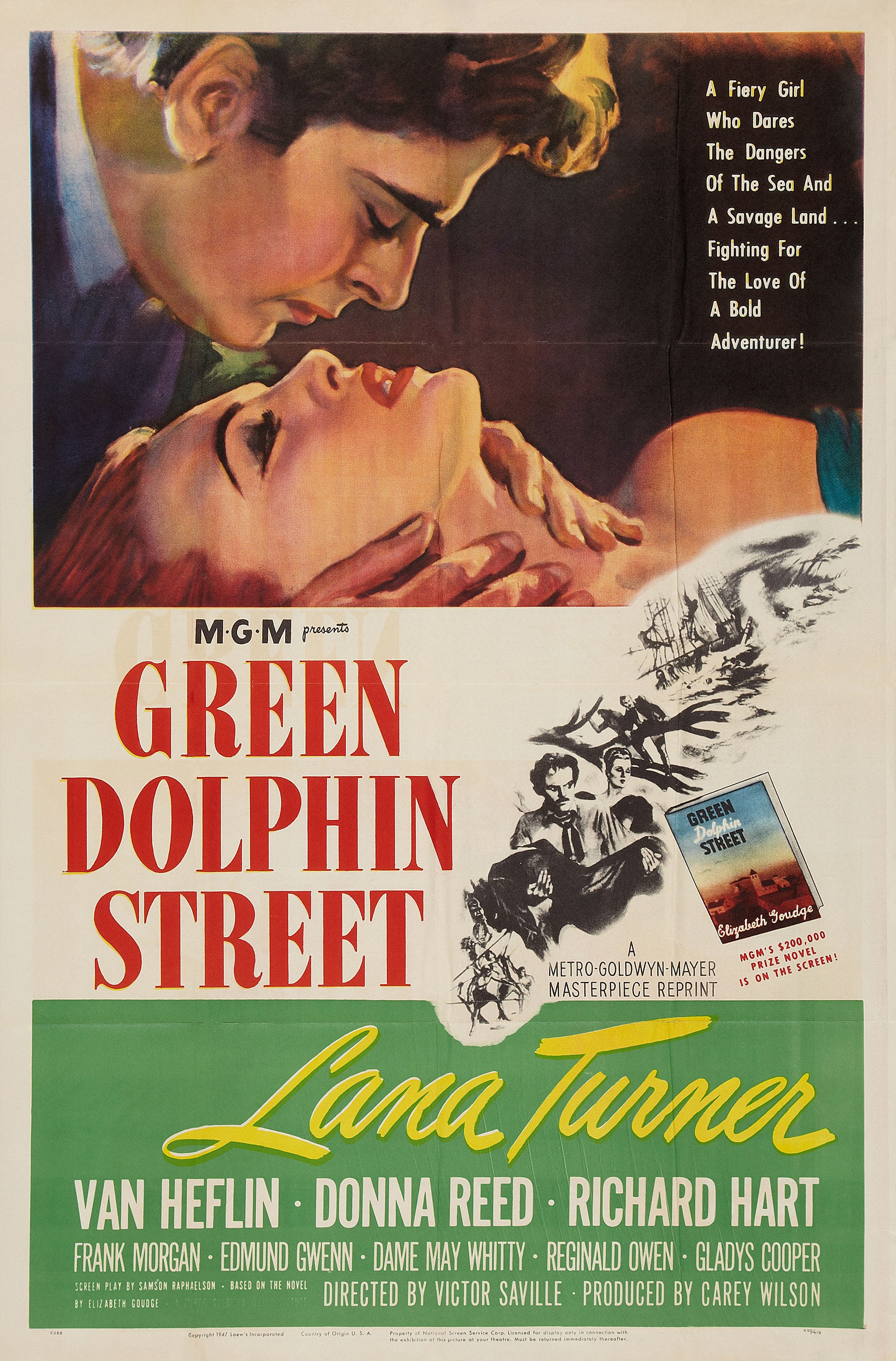 Green Dolphin Street (1947) starring Lana Turner on DVD on DVD