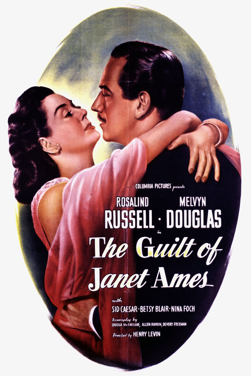 The Guilt of Janet Ames (1947) starring Rosalind Russell on DVD on DVD