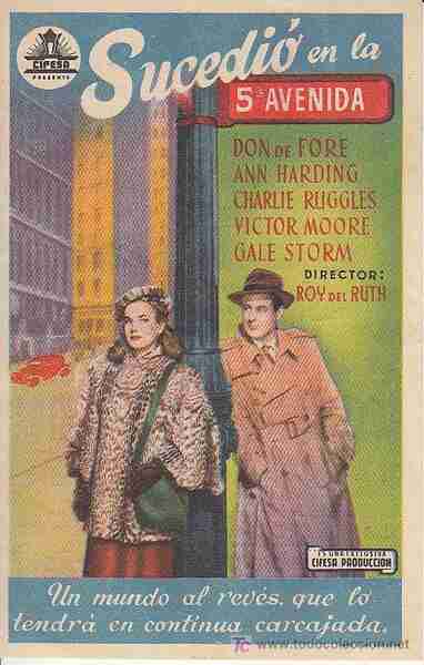 It Happened on Fifth Avenue (1947) with English Subtitles on DVD DVD It Happened on Fifth Avenue (1947) Screenshot 1