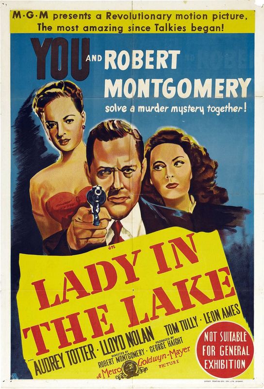 Lady in the Lake (1946) starring Robert Montgomery on DVD on DVD