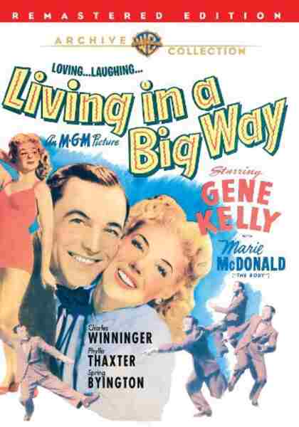 Living in a Big Way (1947) starring Gene Kelly on DVD DVD Living in a Big Way (1947) Screenshot 1