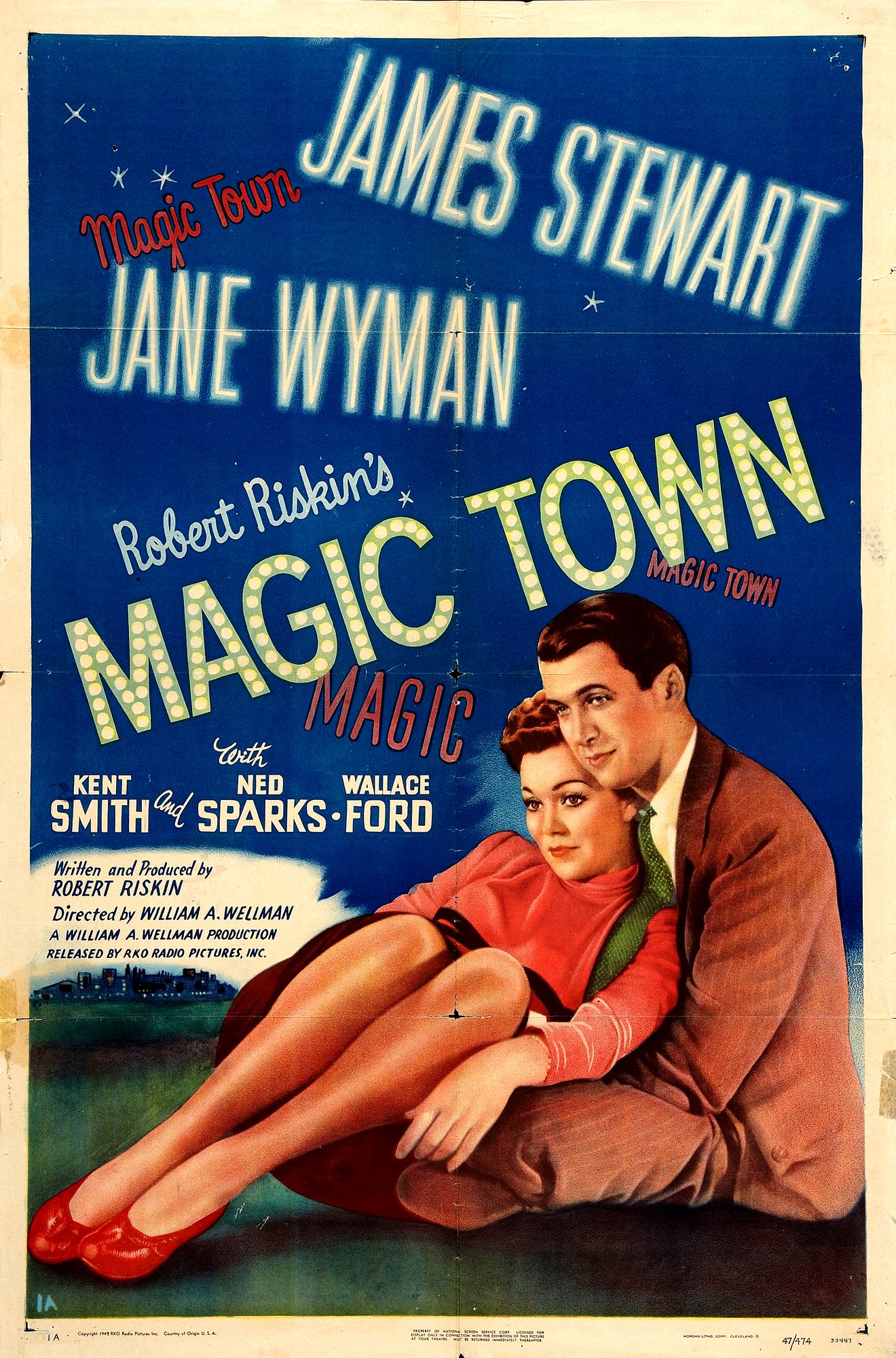 Magic Town (1947) starring James Stewart on DVD on DVD