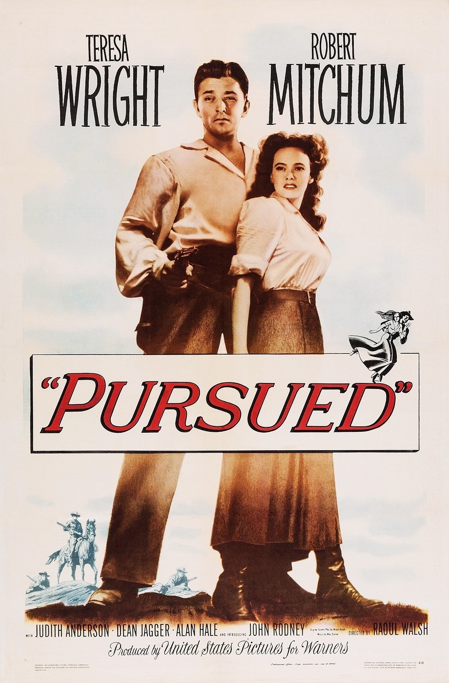 Pursued (1947) starring Teresa Wright on DVD on DVD