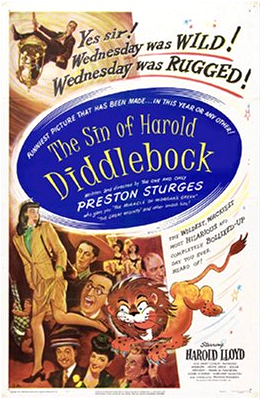 The Sin of Harold Diddlebock (1947) starring Harold Lloyd on DVD on DVD