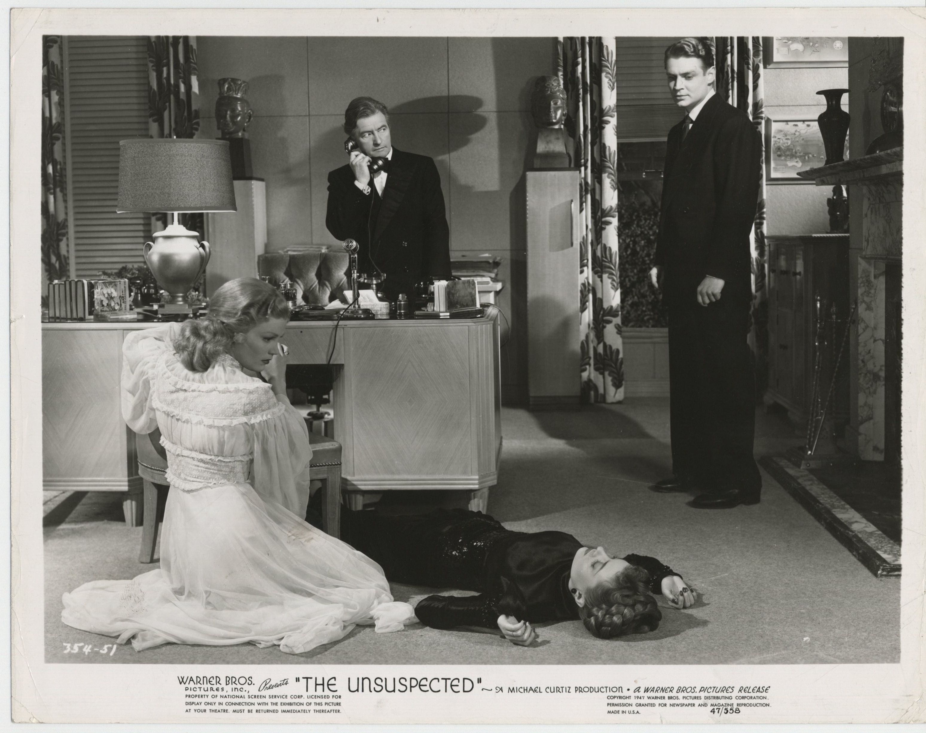 The Unsuspected (1947) Screenshot 4 