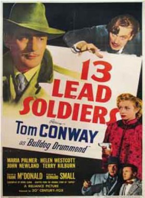 13 Lead Soldiers (1948) starring Tom Conway on DVD on DVD