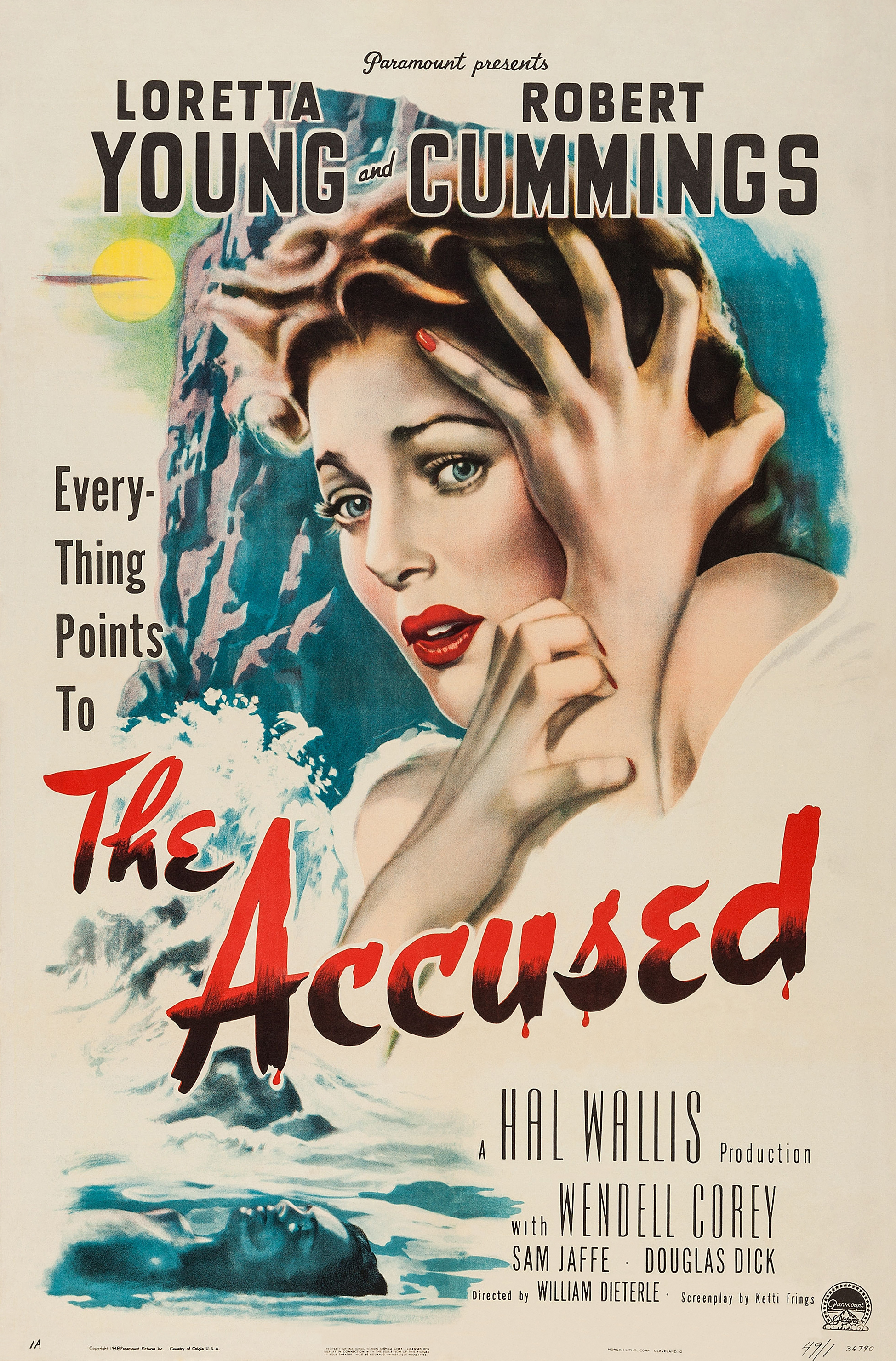 The Accused (1949) starring Loretta Young on DVD on DVD