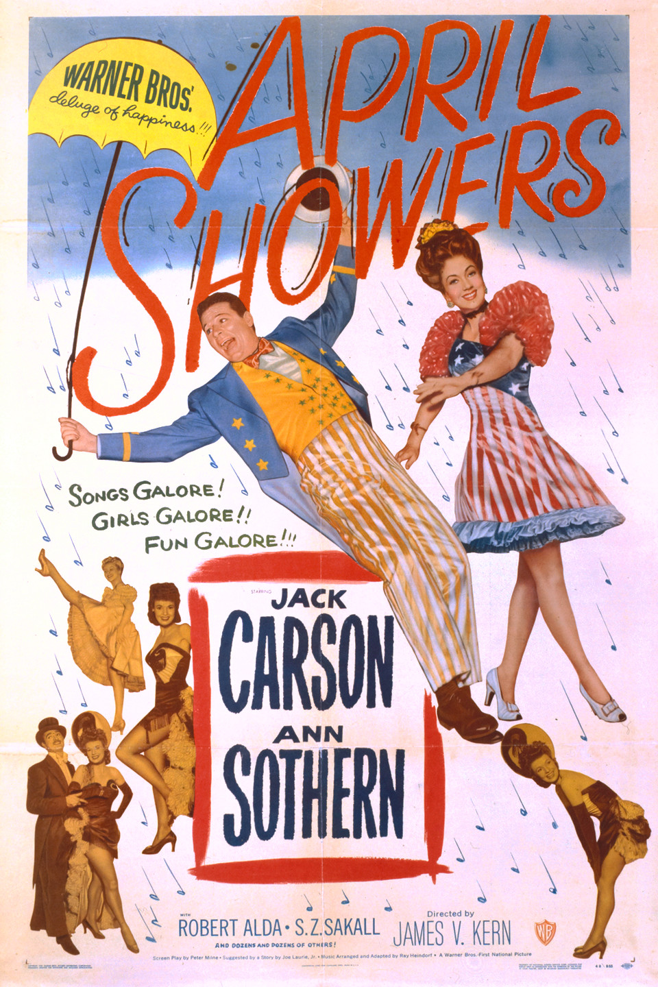 April Showers (1948) starring Jack Carson on DVD on DVD