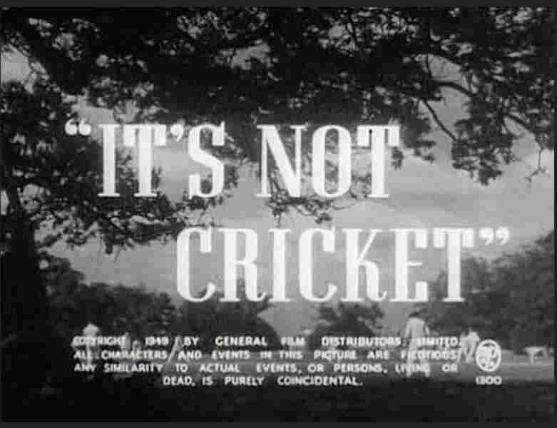 It's Not Cricket (1949) Screenshot 1