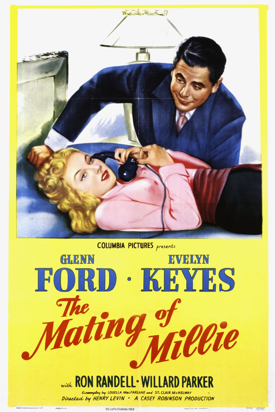 The Mating of Millie (1948) starring Glenn Ford on DVD on DVD