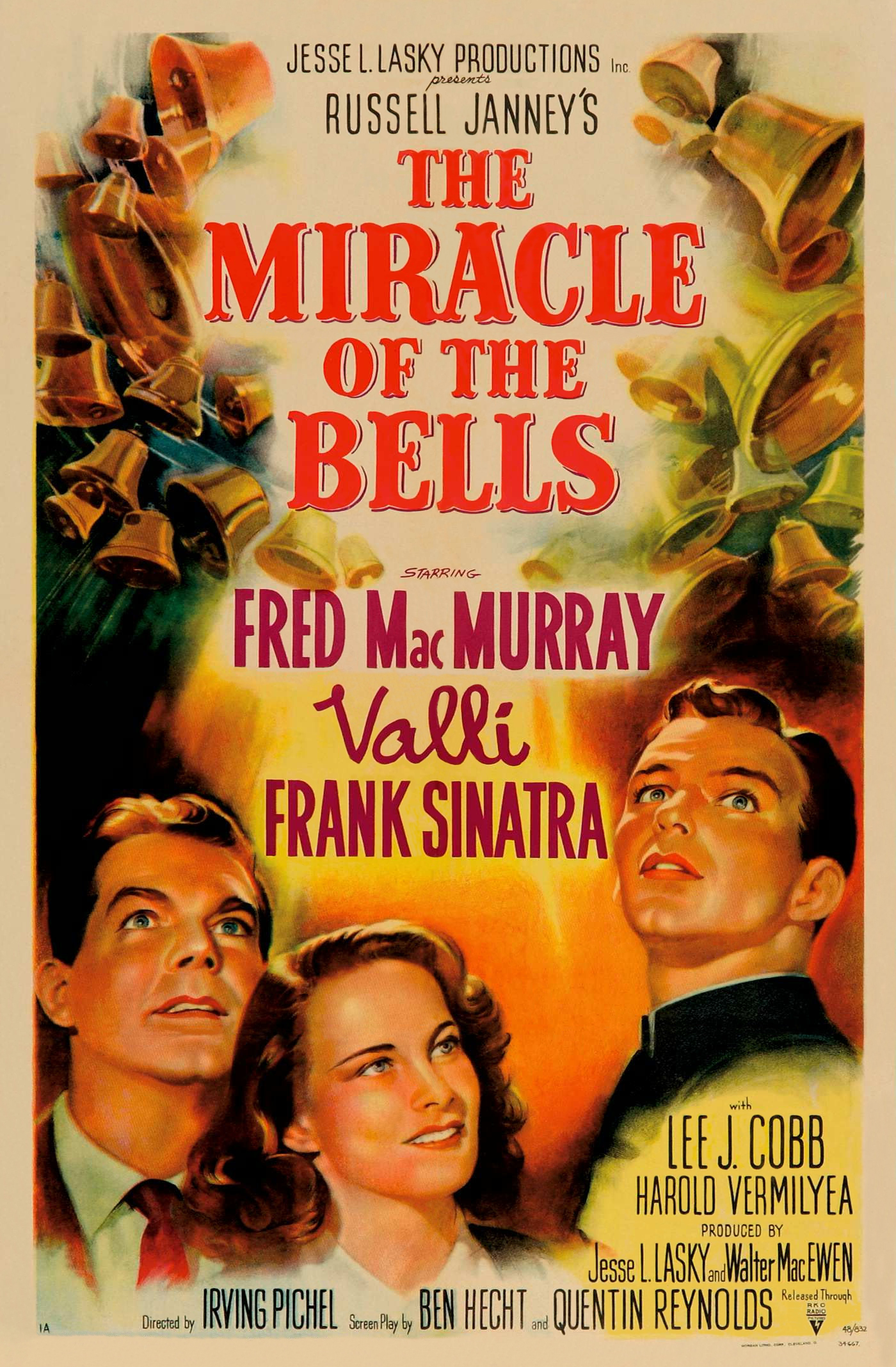 The Miracle of the Bells (1948) starring Fred MacMurray on DVD on DVD