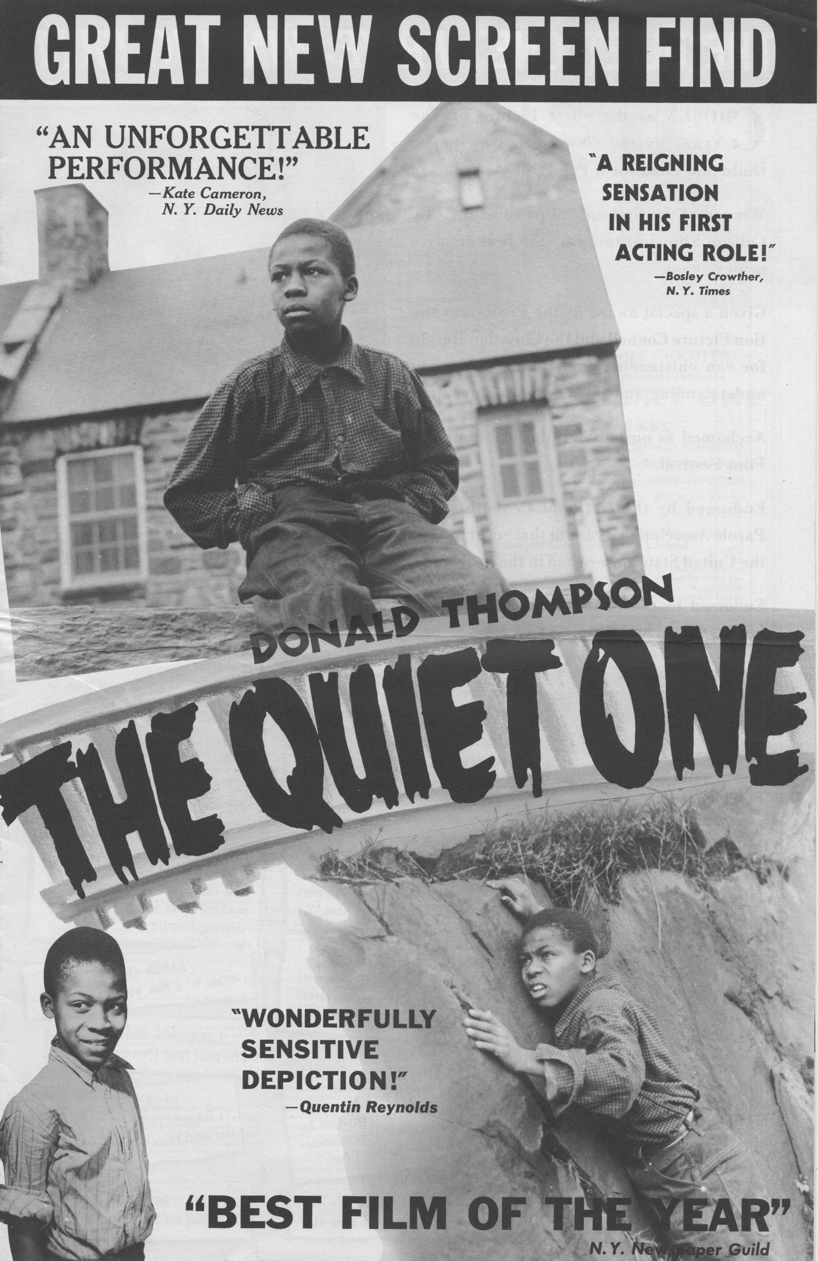 The Quiet One (1948) starring Gary Merrill on DVD on DVD