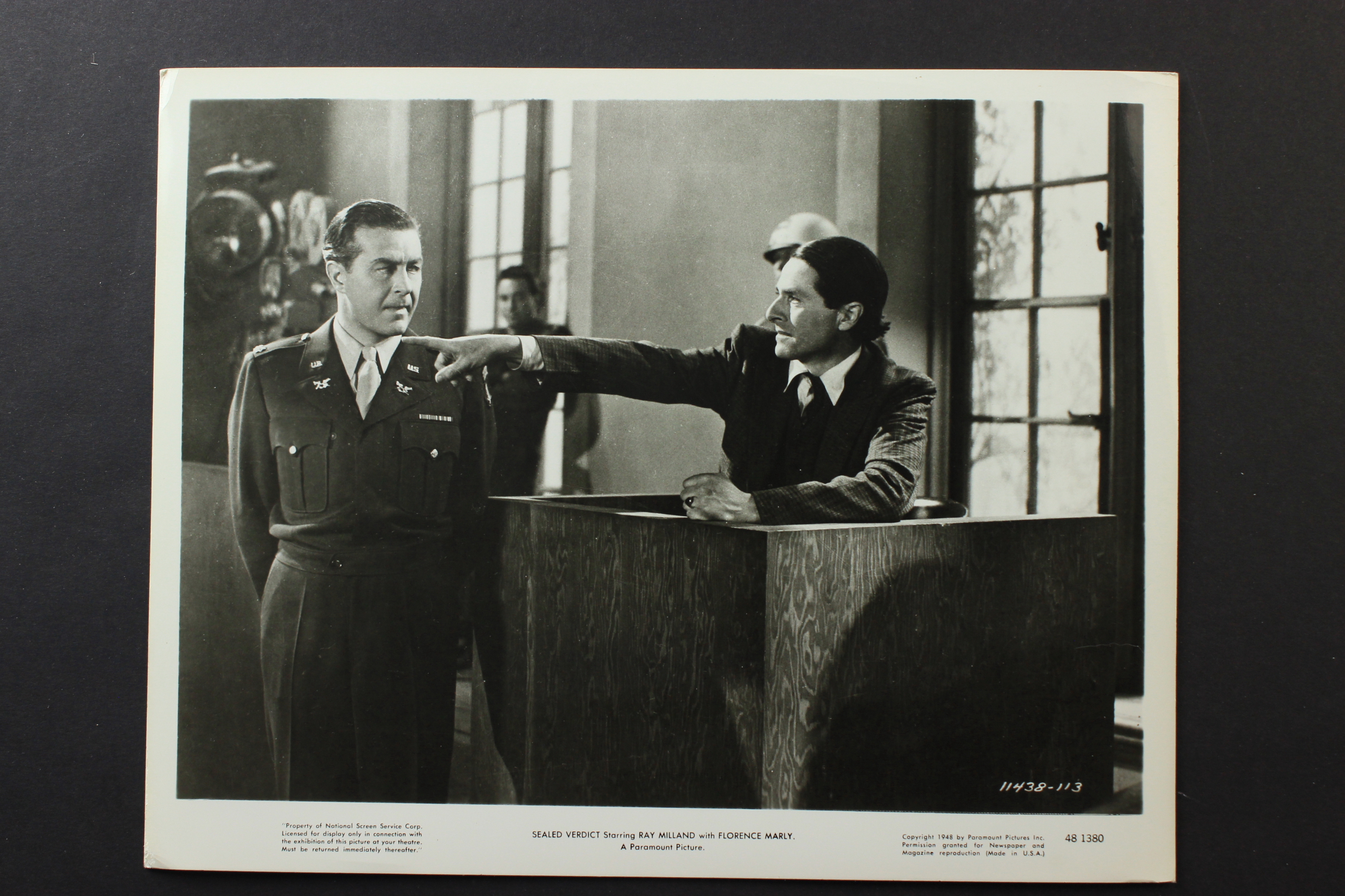 Sealed Verdict (1948) Screenshot 4