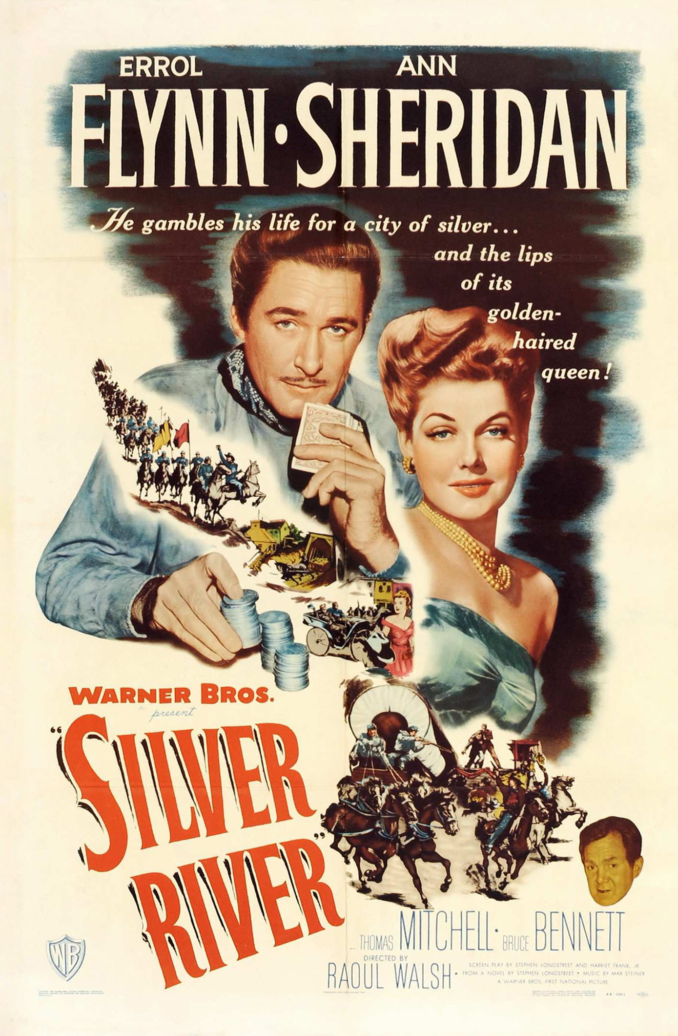 Silver River (1948) starring Errol Flynn on DVD on DVD