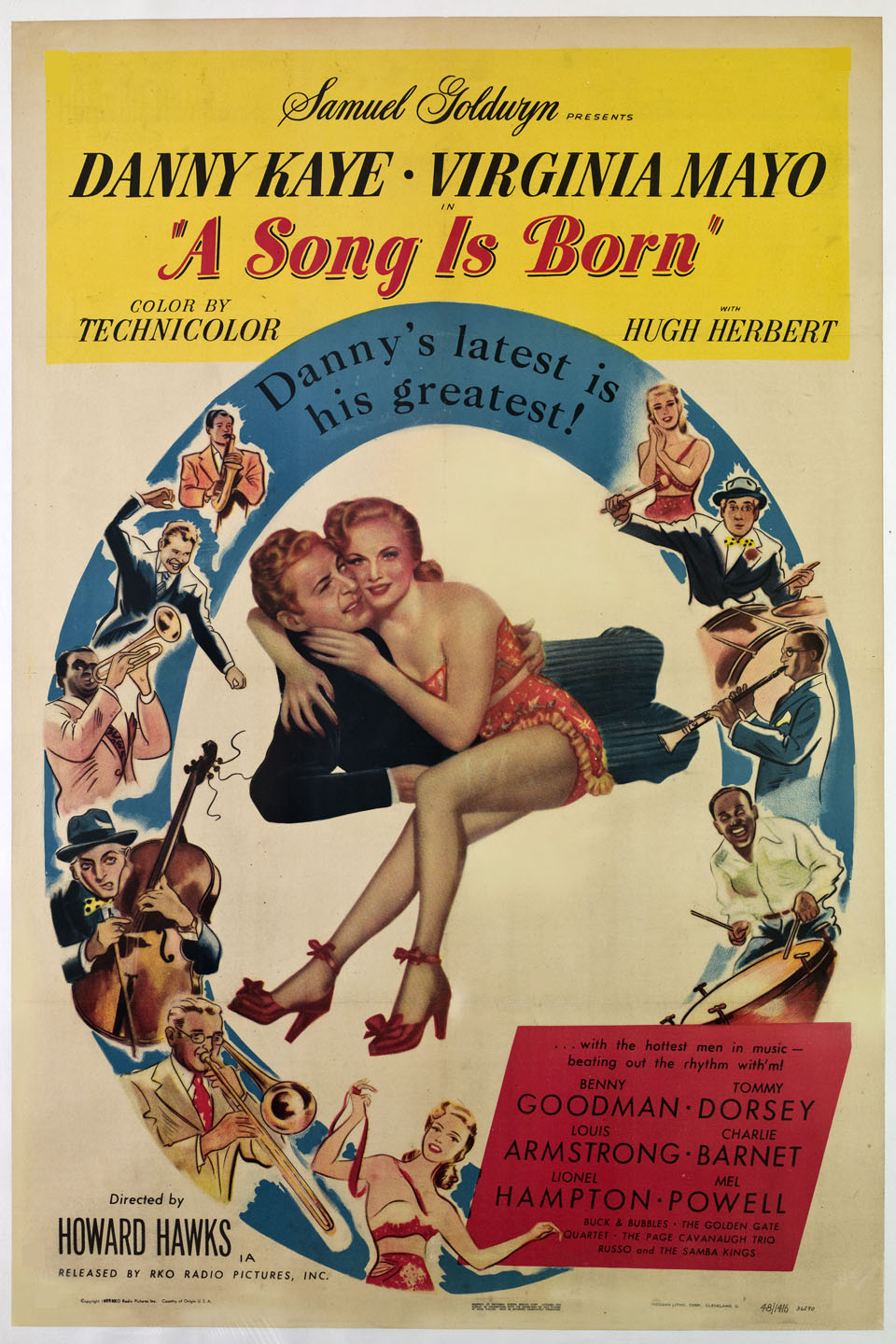 A Song Is Born (1948) starring Danny Kaye on DVD on DVD