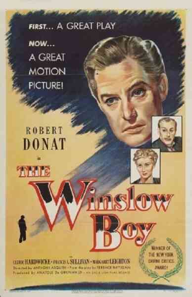 The Winslow Boy (1948) starring Robert Donat on DVD on DVD