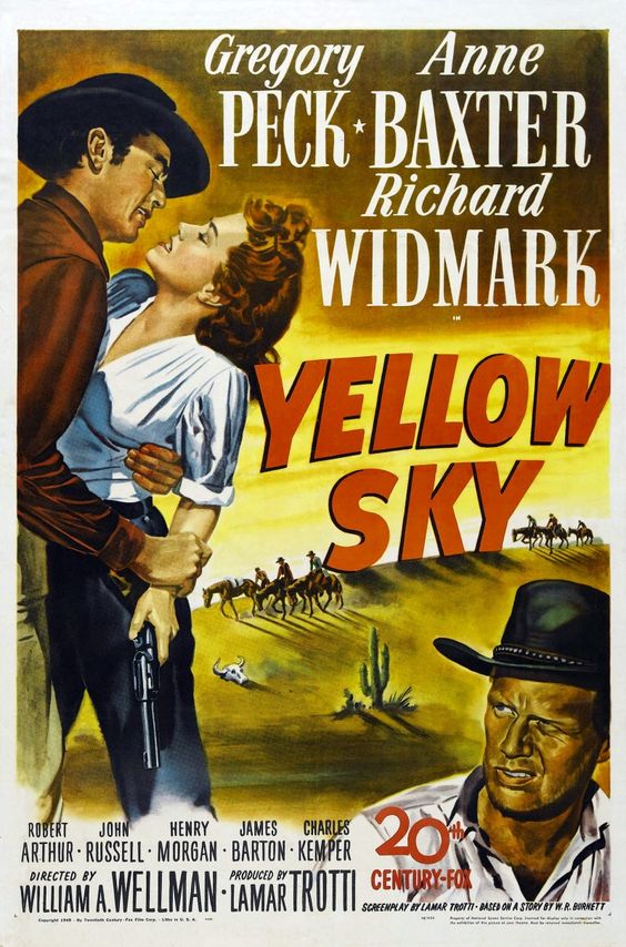 Yellow Sky (1948) starring Gregory Peck on DVD on DVD