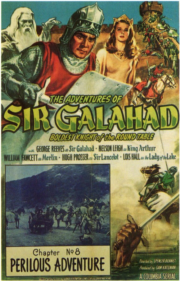 The Adventures of Sir Galahad (1949) starring George Reeves on DVD on DVD