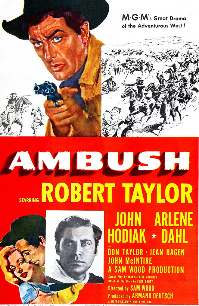 Ambush (1950) starring Robert Taylor on DVD on DVD