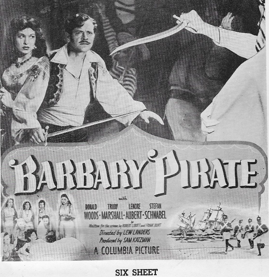 Barbary Pirate (1949) Screenshot 2