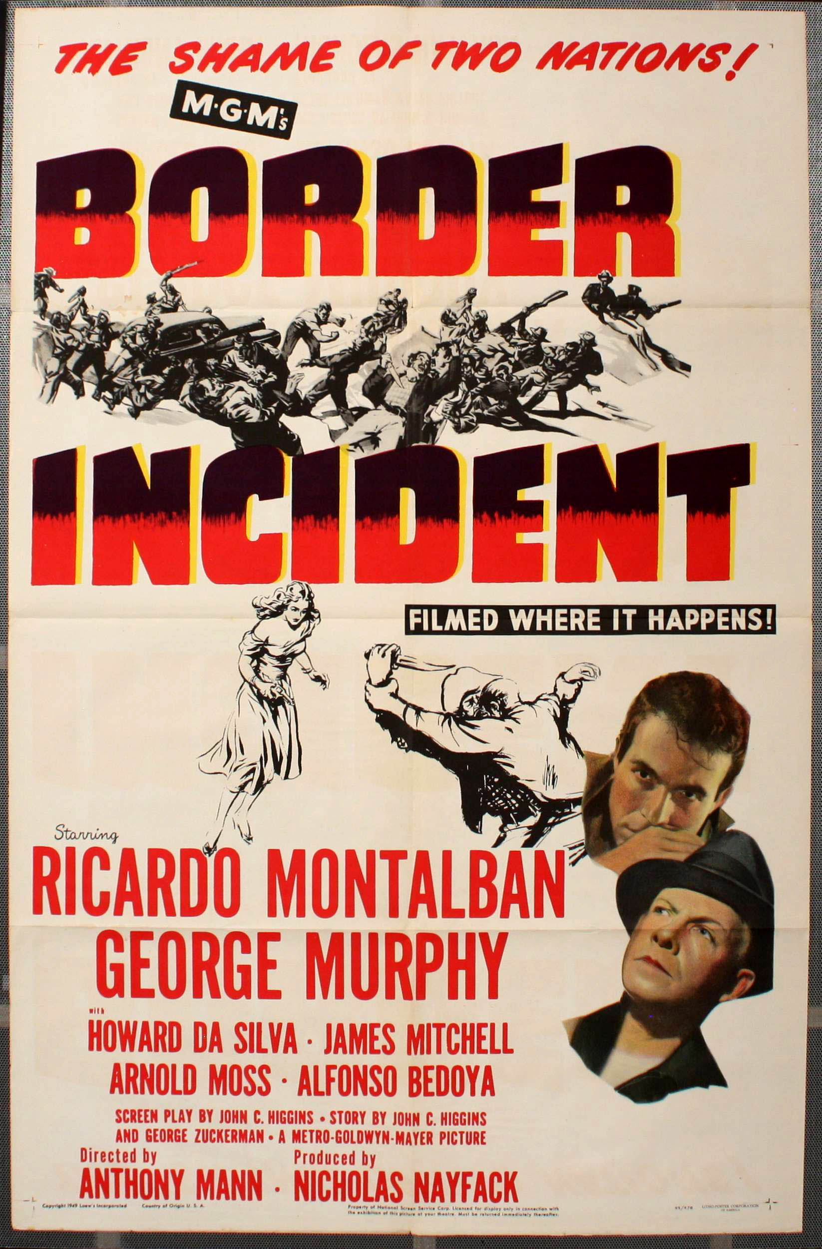 Border Incident (1949) with English Subtitles on DVD on DVD