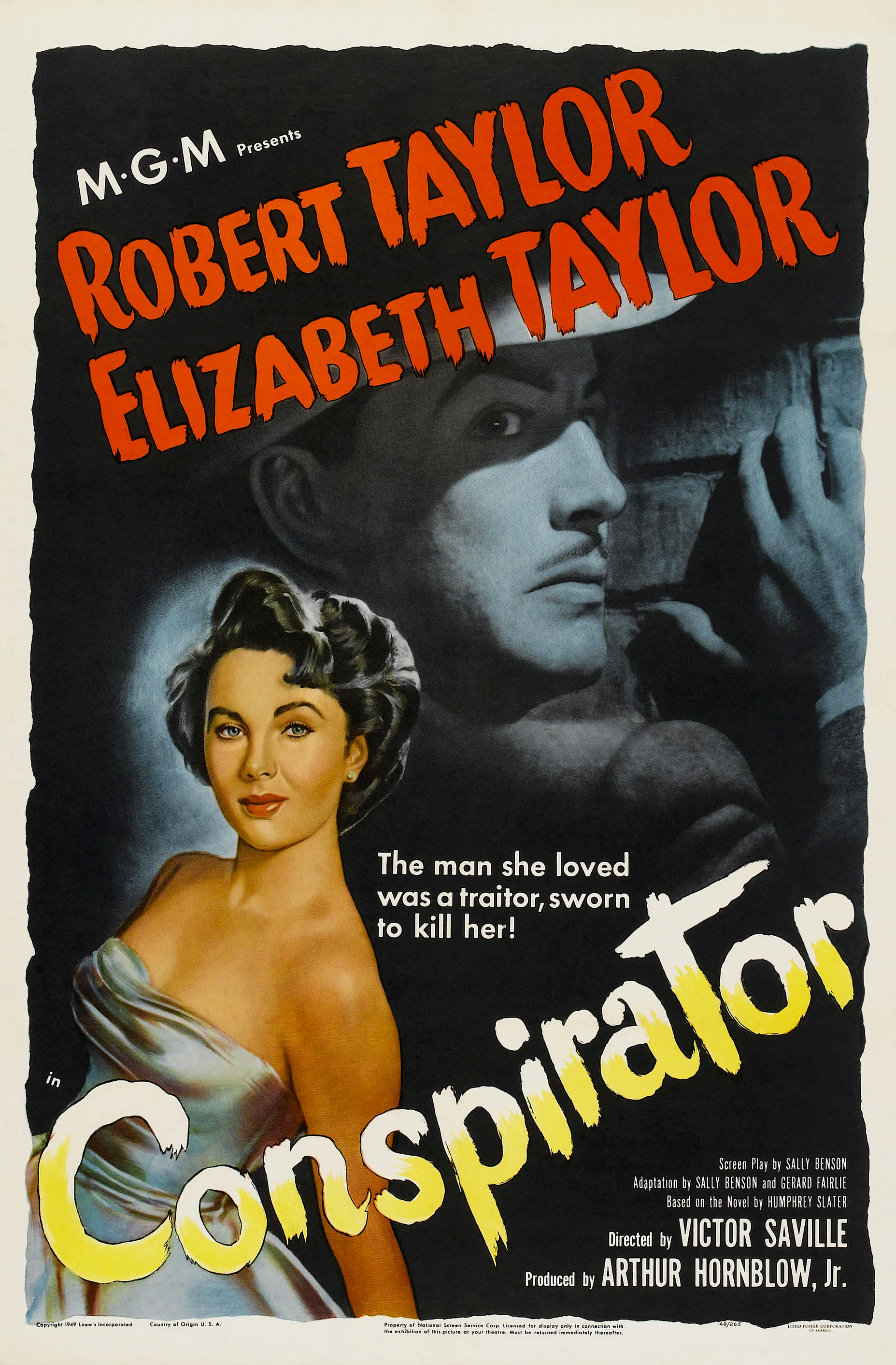 Conspirator (1949) starring Robert Taylor on DVD on DVD