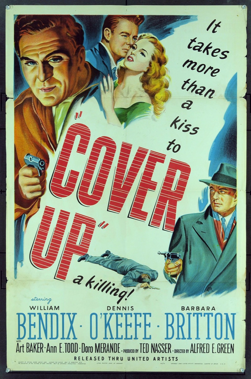 Cover Up (1949) starring William Bendix on DVD on DVD