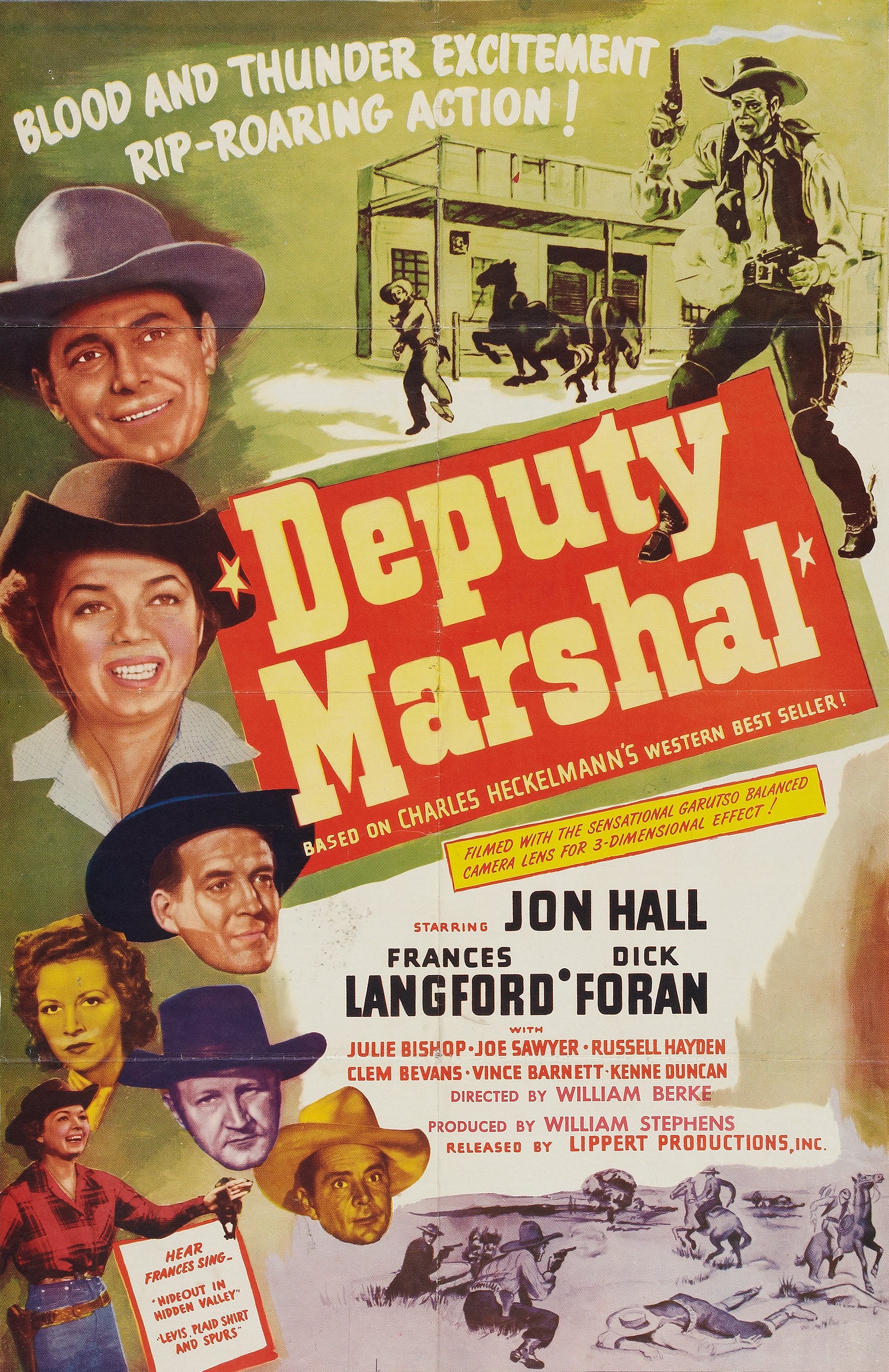 Deputy Marshal (1949) starring Jon Hall on DVD on DVD
