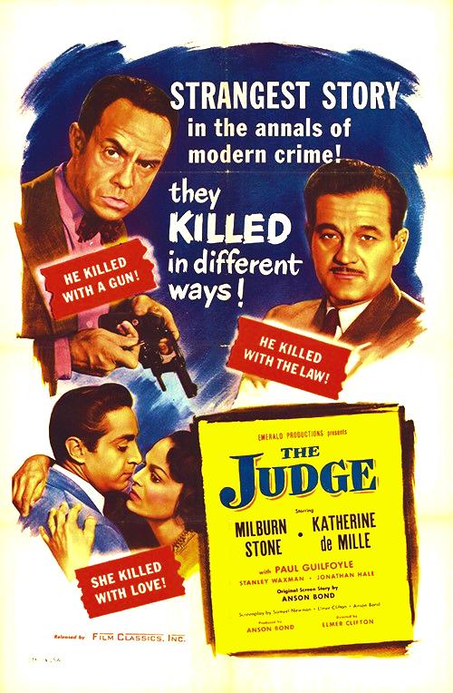 The Judge (1949) starring Milburn Stone on DVD on DVD