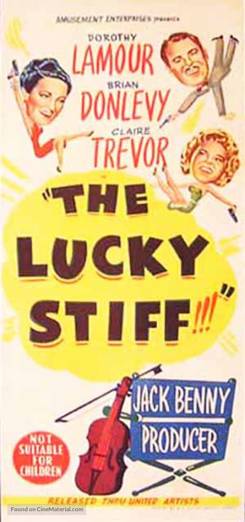 The Lucky Stiff (1949) starring Dorothy Lamour on DVD on DVD