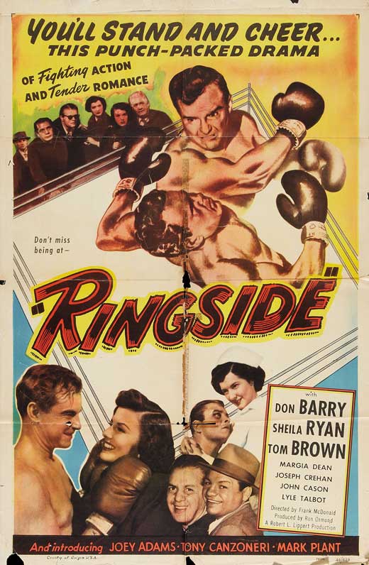 Ringside (1949) starring Don 'Red' Barry on DVD on DVD