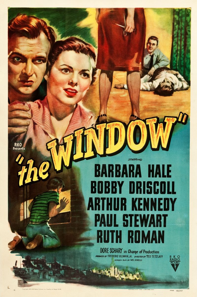 The Window (1949) starring Barbara Hale on DVD on DVD