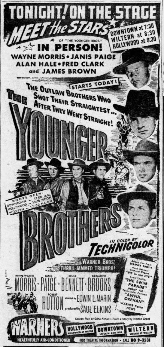 The Younger Brothers (1949) Screenshot 4