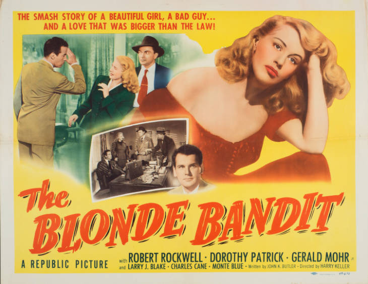 The Blonde Bandit (1949) Screenshot 2