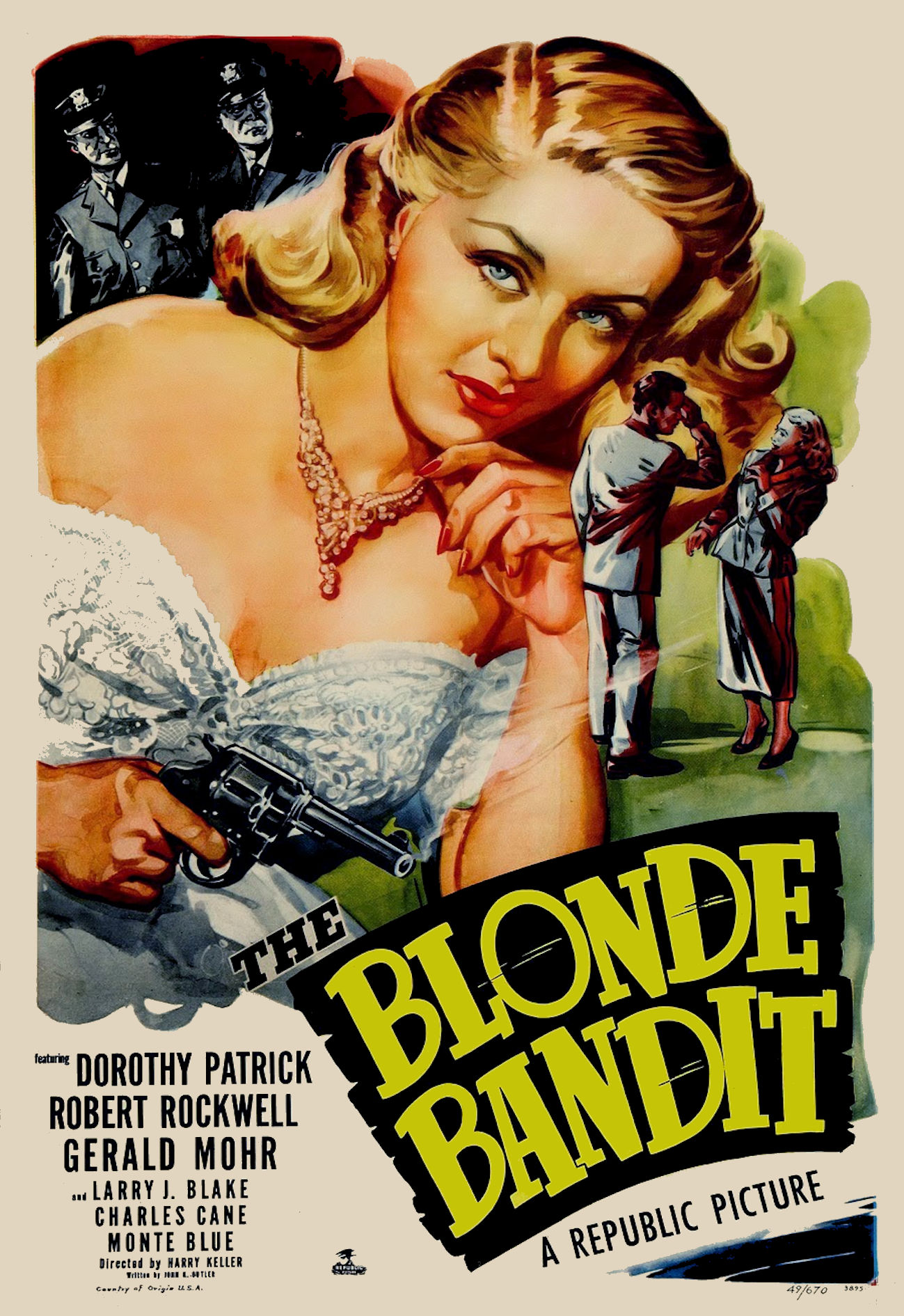 The Blonde Bandit (1949) Screenshot 3