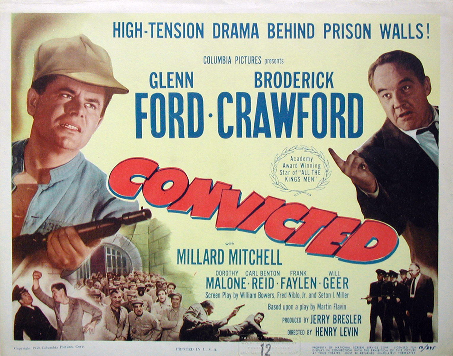 Convicted (1950) Screenshot 2 