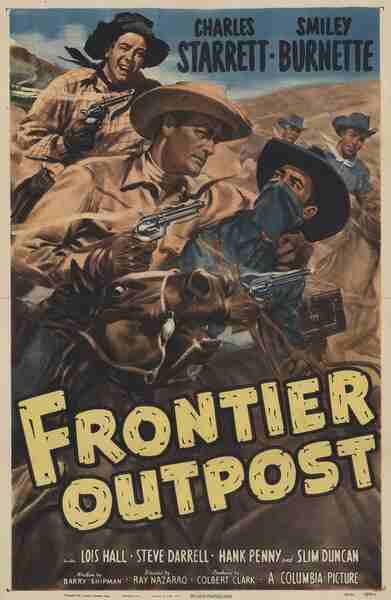 Frontier Outpost (1950) starring Charles Starrett on DVD on DVD