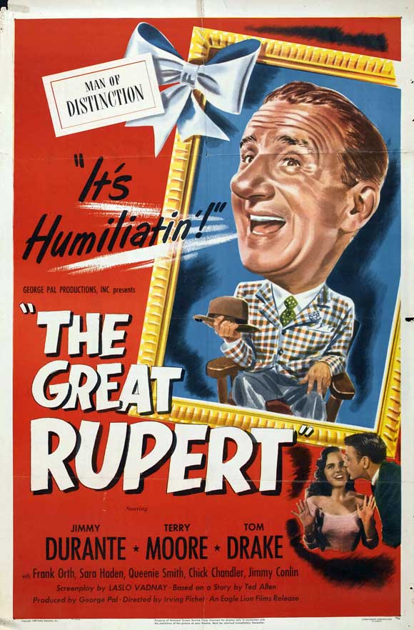The Great Rupert (1950) starring Jimmy Durante on DVD on DVD
