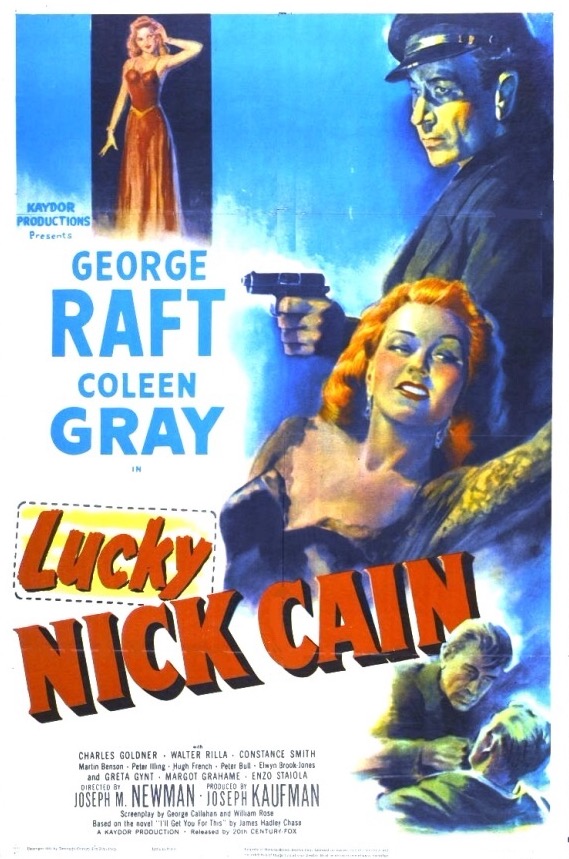 Lucky Nick Cain (1951) starring George Raft on DVD on DVD