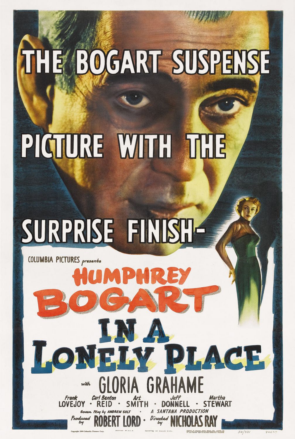 In a Lonely Place (1950) starring Humphrey Bogart on DVD on DVD