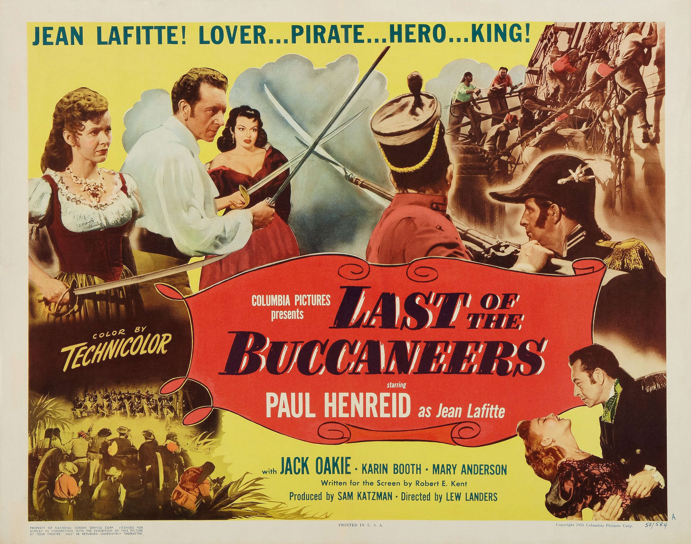 Last of the Buccaneers (1950) Screenshot 2