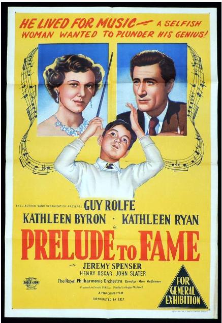 Prelude to Fame (1950) starring Guy Rolfe on DVD on DVD