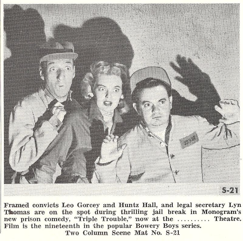 Triple Trouble (1950) Screenshot 2