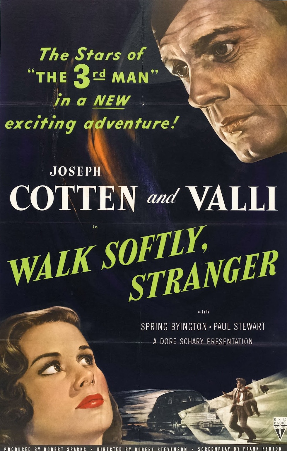Walk Softly, Stranger (1950) starring Joseph Cotten on DVD on DVD