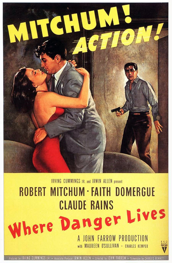 Where Danger Lives (1950) with English Subtitles on DVD on DVD